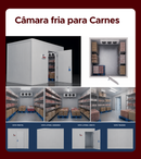 Câmara Fria JC 4x4 Congelado Piso Pain com Cond Elgin 380w/3F