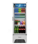 Freezer Vertical Expositor Metalfrio Optima 403L - Porta de Vidro, Branco