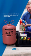 Gás Refrigerante RLX R410A 11,3kg
