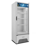 Freezer Vertical Expositor Metalfrio Optima 403L - Porta de Vidro, Branco