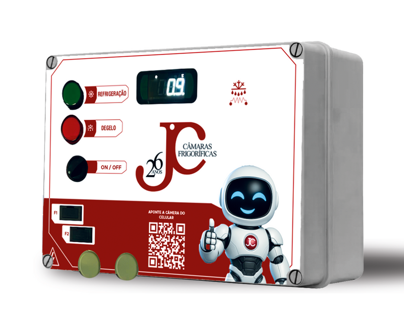 Quadro de comando JC - Câmara Fria - 220v Trifásico
