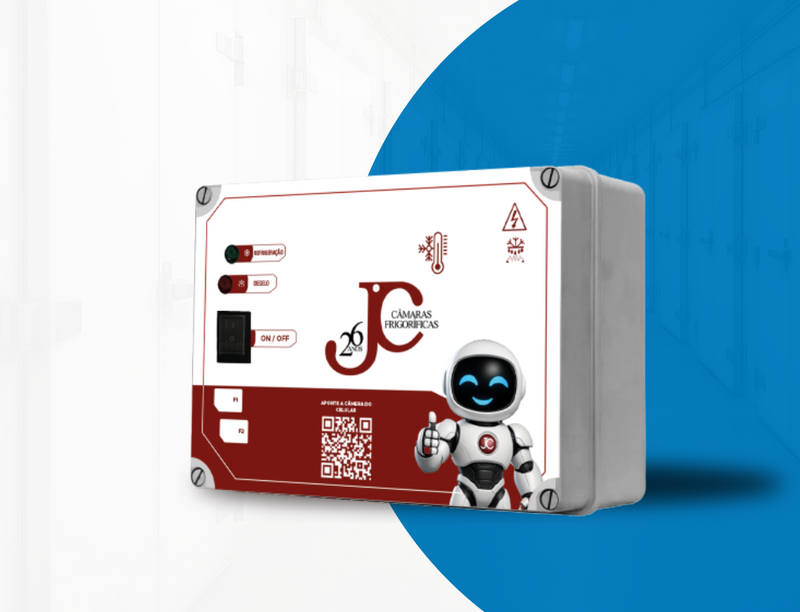 Quadro de comando JC - Câmara Fria - 220v Trifásico